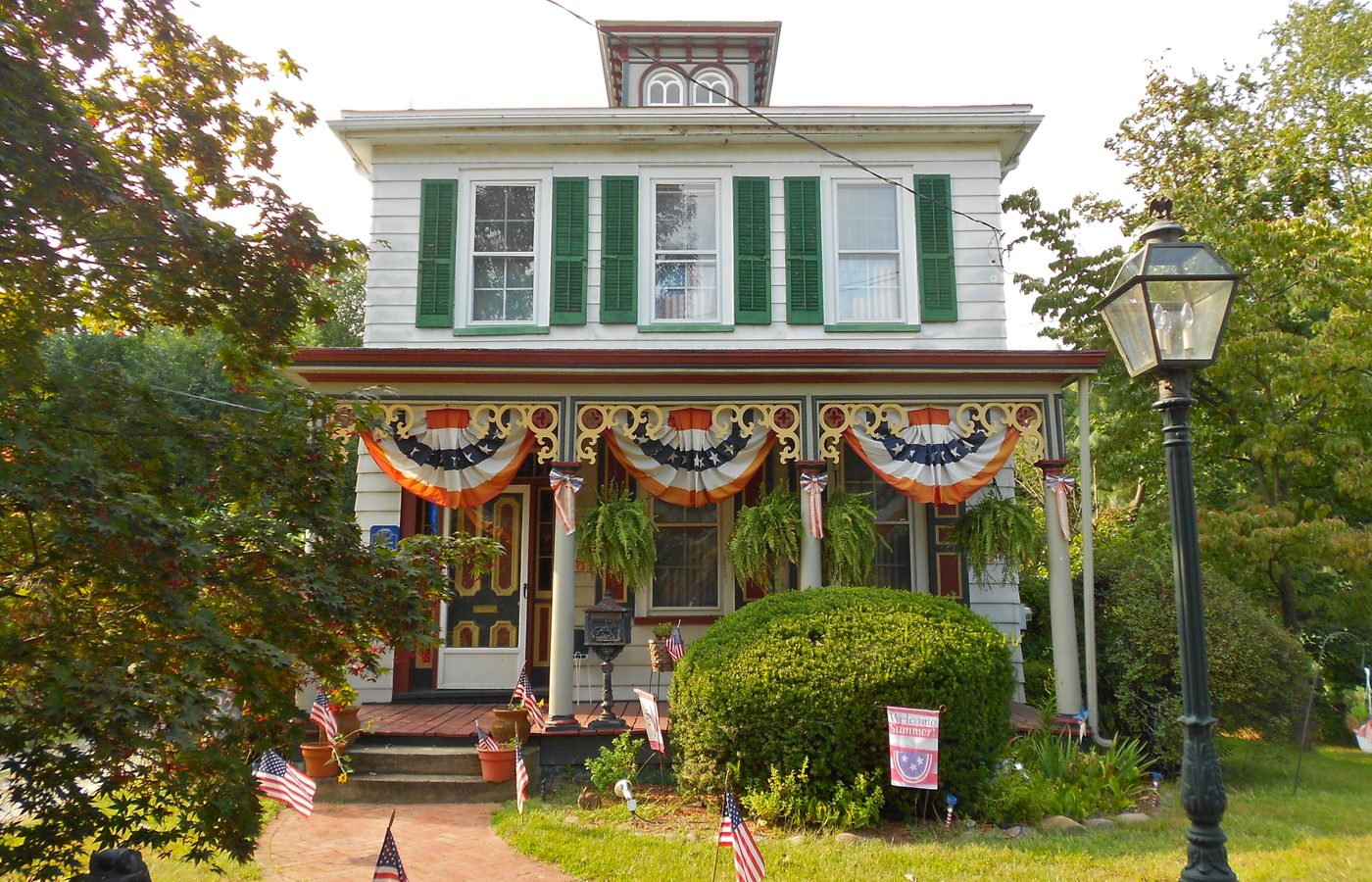 Historic Wescott House on Washington Street in Berlin, New Jersey