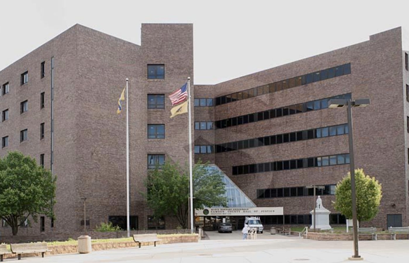 Camden County Hall of Justice in Camden, New Jersey