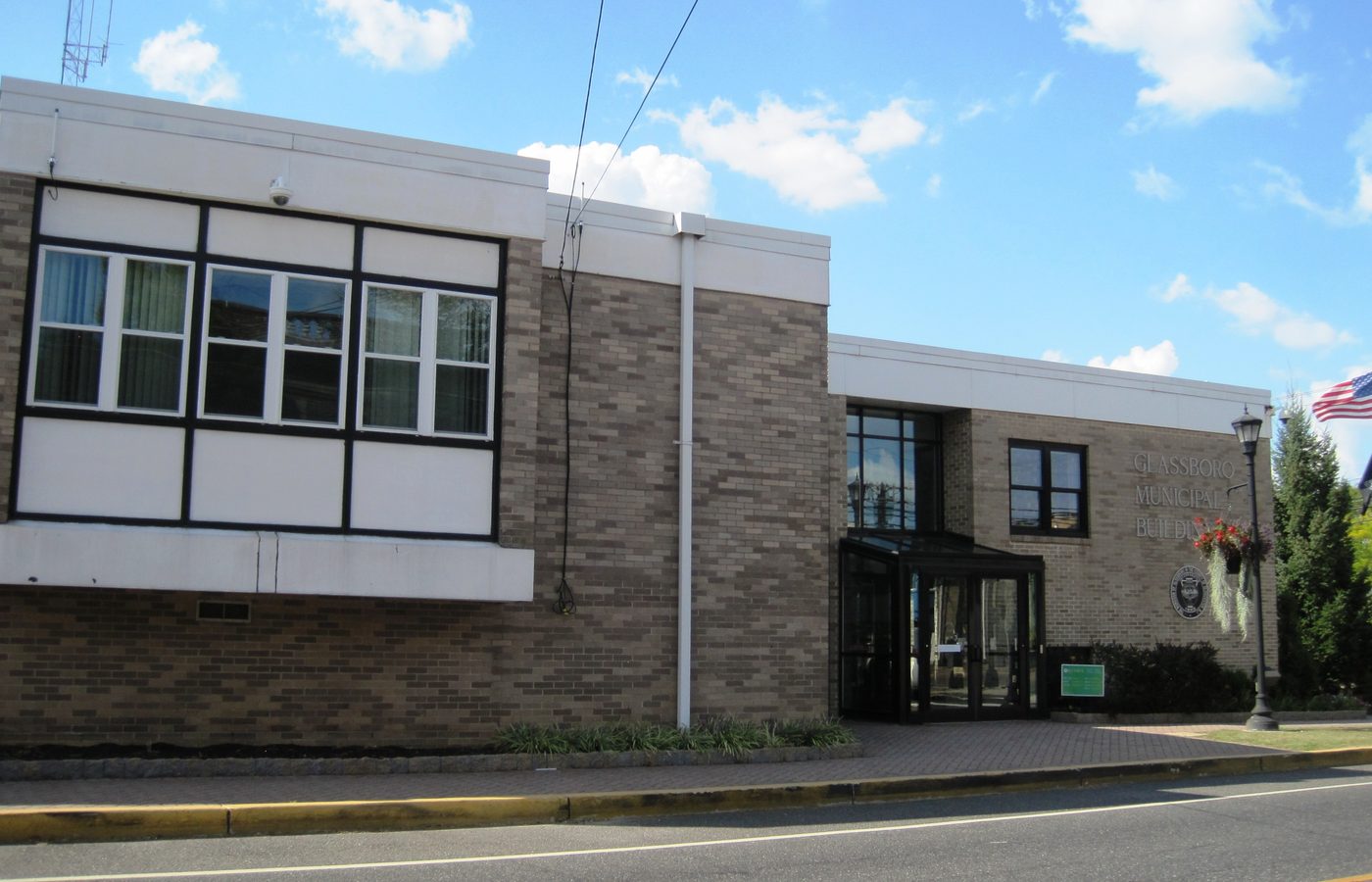 Glassboro municipal building in Glassboro, New Jersey