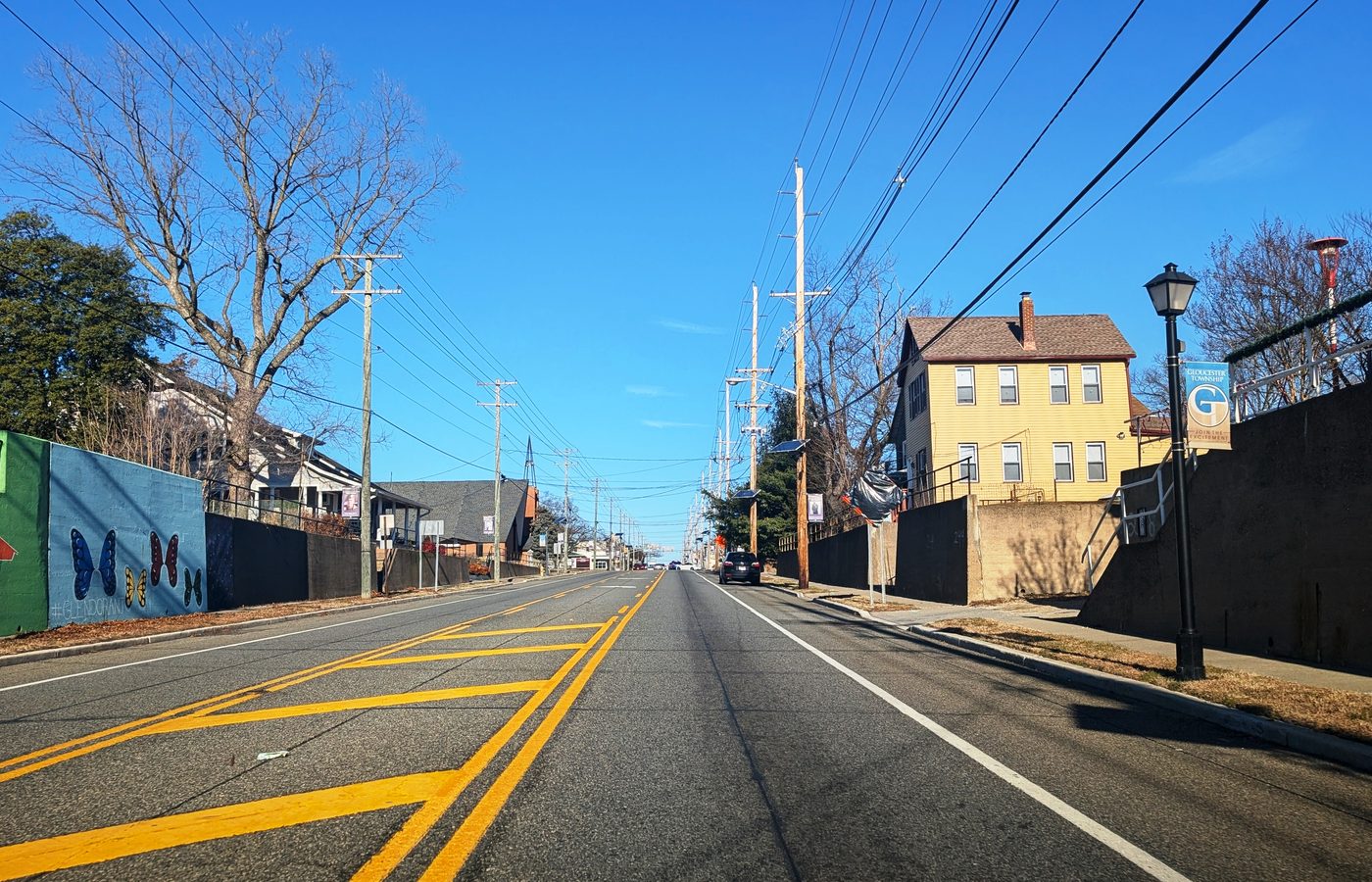 New Jersey Route 168 through Glendora, New Jersey