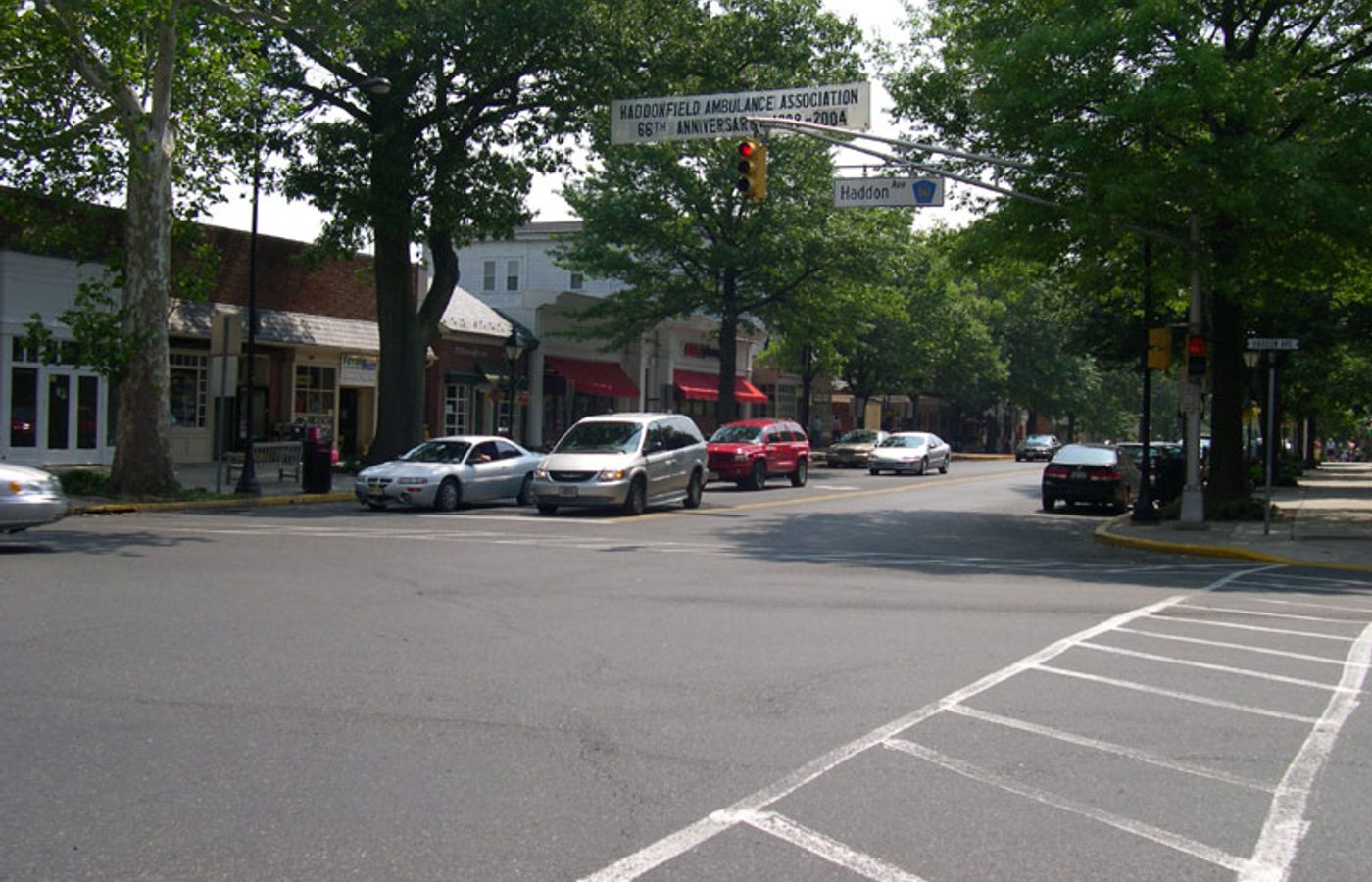 Downtown Haddonfield, New Jersey